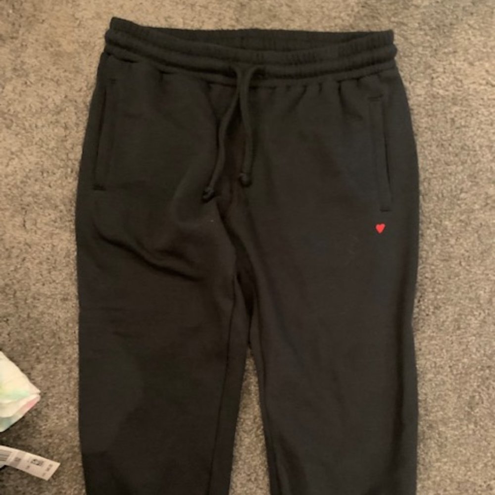 Suburban Riot black drawstring sweats - NEVER WORN